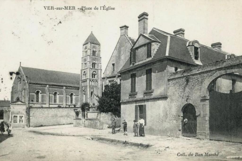 Gite Historique En Normandie Plages Du Debarquement Ver-sur-Mer Exterior foto